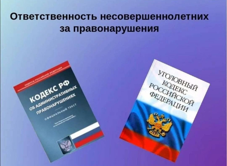 Информация об ответственности за совершение административных правонарушений, посягающих на общественный порядок и общественную безопасность и преступлений против общественной безопасности.